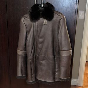 Prada Men’s Shearling Coat